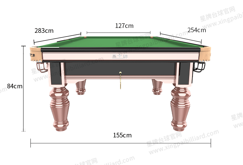 星牌中式台球桌C17锋芒型号